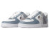 Фото #4 товара 【定制球鞋】 Nike Air Force 1 Low 1’07 云烟 江湖古风 中国风 水墨画 祥云 低帮 板鞋 男款 蓝白 / Кроссовки Nike Air Force CW2288-111