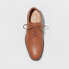 Men's Leo Oxford Dress Shoes - Goodfellow & Co Brown 11.5