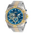 Invicta Men's 25522 Bolt Quartz Chronograph Blue Dial Watch Two Tone