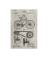 Фото #1 товара Alicia Ludwig Patent-Bicycle Canvas Art - 19.5" x 26"