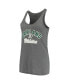 Women's Charcoal Oakland Athletics Multi-Count Tank Top