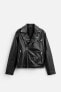 LEATHER BIKER JACKET