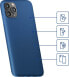 Фото #3 товара Чехол для смартфона 3MK Matt Case iPhone 12 Mini 5,4" ягодно-синий