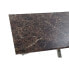 Кофейный столик DKD Home Decor Серебристый Мрамор Сталь Пластик 130 x 80 x 45 cm