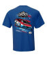 Фото #4 товара Men's Royal 2023 Daytona 500 Two Spot T-shirt