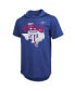 Фото #3 товара Men's Threads Royal Texas Rangers 2023 World Series Champions Tri-Blend Hoodie T-shirt