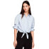 Фото #1 товара TOMMY JEANS Front Tie long sleeve shirt