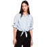 TOMMY JEANS Front Tie long sleeve shirt