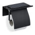 Фото #1 товара Toilettenpapierhalter mit Ablage schwarz