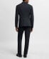 Фото #2 товара Men's Super Slim-Fit Stretch Fabric Suit Blazer