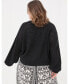 ფოტო #3 პროდუქტის Women's Plus Size Anna Open Stitch Cardigan