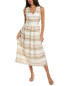 Фото #1 товара Lafayette 148 New York Lansing Linen & Silk-Blend Dress Women's 8