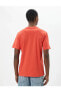 Erkek T-shirt 4sam10215hk Kırmızı