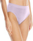 Wacoal Women's 238248 Pastel Lilac B-Smooth High-Cut Panty Underwear Size 2XL