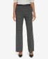 ფოტო #1 პროდუქტის Women's Belted Wide Leg Pants