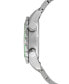 ფოტო #2 პროდუქტის Women's Automatic Marina Divers Silver-Tone Titanium Bracelet Watch 40mm