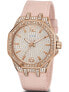 Фото #2 товара Guess Damen Armbanduhr Shimmer 39 mm Voller Strass auf Gehäuse und Zifferblatt Armband Nylon GW0408L3