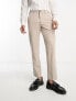 Фото #1 товара Selected Homme loose fit suit trouser in sand