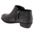 Фото #9 товара Softwalk Rocklin S1457-021 Womens Black Leather Ankle & Booties Boots