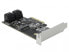 Фото #4 товара Delock 90396 - PCIe - M.2,SATA - Black - Green - Gray - 6 Gbit/s - SATA