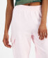 ფოტო #4 პროდუქტის Juniors' Wide-Leg Cargo Sweatpants