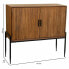 Sideboard Alexandra House Living Brown Iron Plate Fir wood 40 x 99 x 110 cm