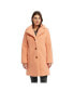 ფოტო #1 პროდუქტის Women's Sherpa Teddy Coat With Notch Collar