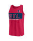 Фото #2 товара Men's Red St. Louis City SC Run Angle Tank Top