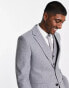 Harry Brown wedding tweed slim fit suit jacket