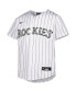 Big Boys and Girls Kris Bryant White Colorado Rockies Home Replica Player Jersey