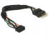Delock Kabel USB 2.0 Pfostenbuchse 2.00 mm 10 Pin> 2.0 Pfostenstecker 2.54 10 - Cable - Digital