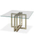 Фото #6 товара Emila 48" Square Glass Mix and Match Dining Table, Created for Macy's