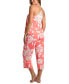 ფოტო #2 პროდუქტის Women's 2-Pc. Cropped Pajamas Set