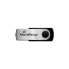 Фото #4 товара Флеш-накопитель Mediarange MR907 4 ГБ USB Type-A / Micro-USB 2.0 - 13 МБ/с - Swivel Черный, Серебряный