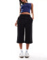 Фото #3 товара Cotton On low rise capri pants in black stripe