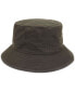 ფოტო #3 პროდუქტის Men's Waxed Cotton Bucket Hat