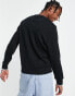 Fred Perry crew neck sweat in black