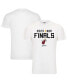 Фото #1 товара Men's and Women's White Miami Heat 2023 NBA Finals Bingham Premium T-shirt