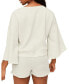 ფოტო #4 პროდუქტის Women's Bailey Sweatshirt & Short Set