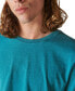 ფოტო #2 პროდუქტის Lucky Bran Men's Classic Venice Burnout Crewneck T-Shirt