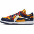 Кроссовки Nike Dunk Low Off-White University Gold Midnight Navy (Синий)