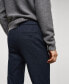 ფოტო #4 პროდუქტის Men's Slim-Fit Cotton Micro-Houndstooth Slim-Fit Trousers