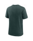 Фото #4 товара Men's Heather Green Oakland Athletics Authentic Collection Early Work Tri-Blend Performance T-shirt