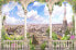 Фото #5 товара Fototapete Paris Panorama Blumen 3D