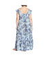 Plus Size Blushing Beauty Maxi Dress Blues beauty, 24 - фото #3