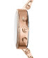 ფოტო #2 პროდუქტის Women's Chronograph Parker Blush and Rose Gold-Tone Stainless Steel Bracelet Watch 39mm MK5896