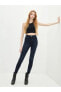 Фото #6 товара Yüksek Bel Süper Skinny Fit Cep Detaylı Kadın Jean Pantolon