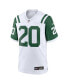 Men's Breece Hall White New York Jets Classic Alternate Game Jersey