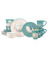 Фото #1 товара Ocean View 16Pc Dinnerware Set, Service for 4