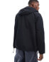 Фото #3 товара Hollister all weather mesh lined hooded rain jacket in black